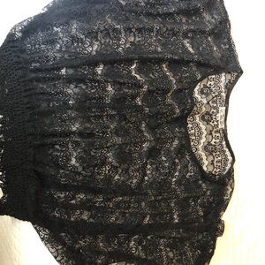 black lace blouse